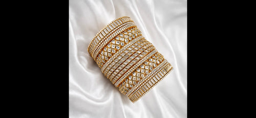 Silk Thread Bangles Set (Handmade) – Custom Size