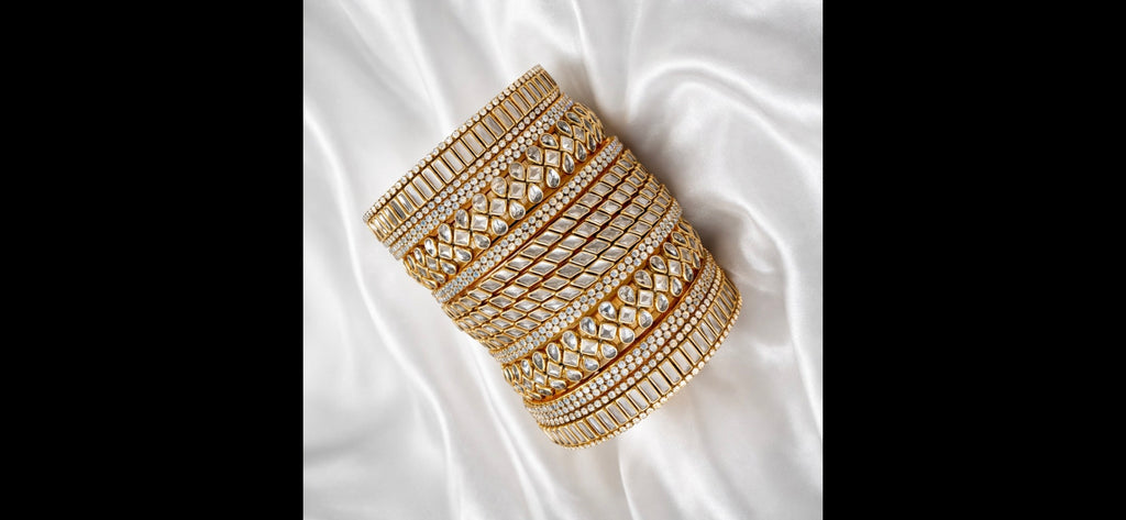 Silk Thread Bangles Set (Handmade) – Custom Size